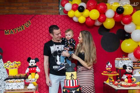 Cobertura Fotográfica Festa 1 ano Mickey'
