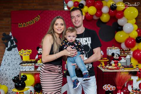Cobertura Fotográfica Festa 1 ano Mickey'