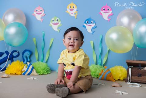 Smash the Cake Baby Shark'