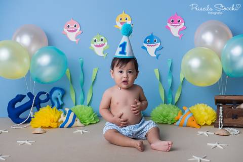 Smash the Cake Baby Shark'