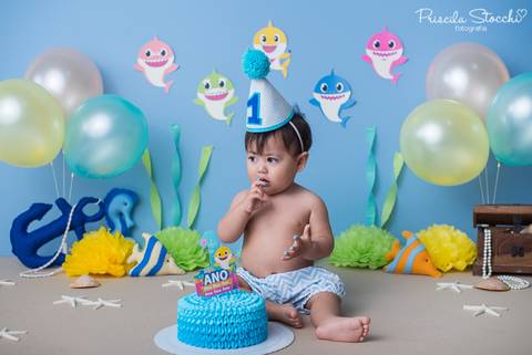 Smash the Cake Baby Shark São Paulo'