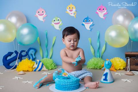 Smash the Cake Baby Shark São Paulo'