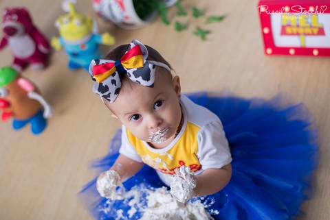 Ensaio 1 ano Toy Story Menina São Paulo'
