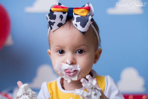 Ensaio 1 ano Toy Story Menina São Paulo SP'