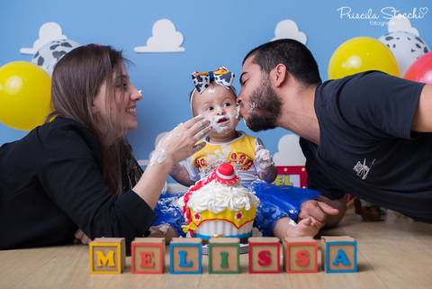 Ensaio 1 ano Toy Story Menina São Paulo SP Zona Sul'