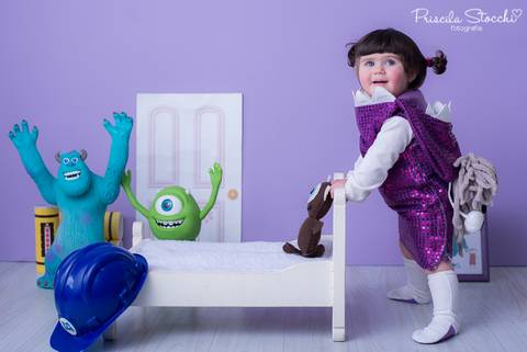 Ensaio Fotográfico Boo Monstros SA SP Zona Sul 1 ano'