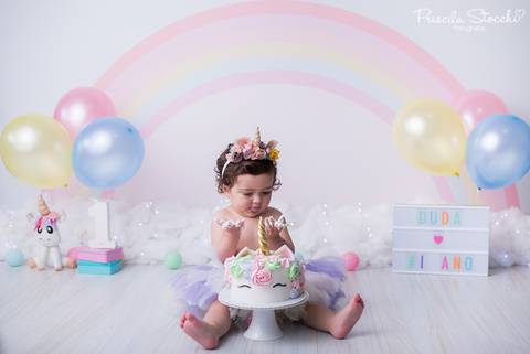 Smash the Cake 1 ano Unicórnio São Paulo Zona Sul'