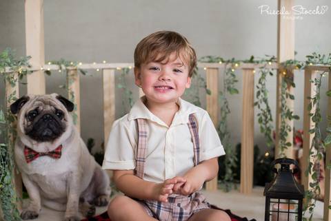 Mini Sessão de Natal 2019 com pet São Paulo'