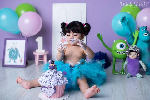 Smash the Cake Boo Monstros SA São Paulo SP Zona Sul Ensaio 1 ano'