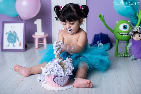 Smash the Cake Boo Monstros SA São Paulo SP Zona Sul Ensaio 1 ano'