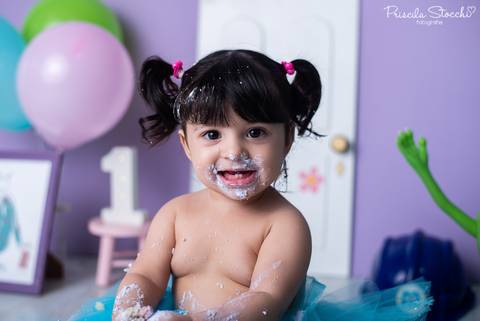 Smash the Cake Boo Monstros SA São Paulo SP Zona Sul Ensaio 1 ano'