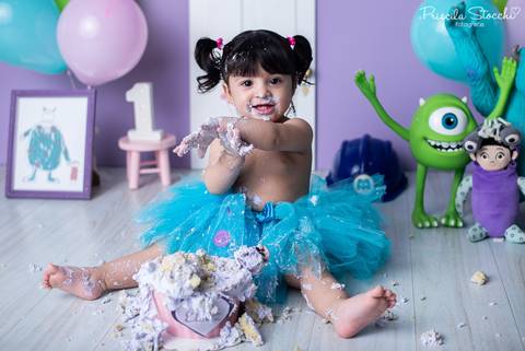 Smash the Cake Boo Monstros SA São Paulo SP Zona Sul Ensaio 1 ano'