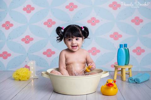 Smash the Cake Boo Monstros SA São Paulo SP Hora do Banho Ensaio 1 ano'