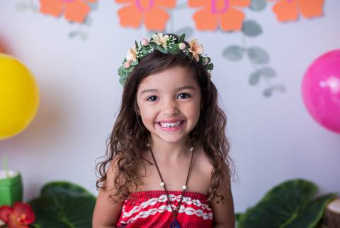 Ensaio Fotográfico Infantil Moana'