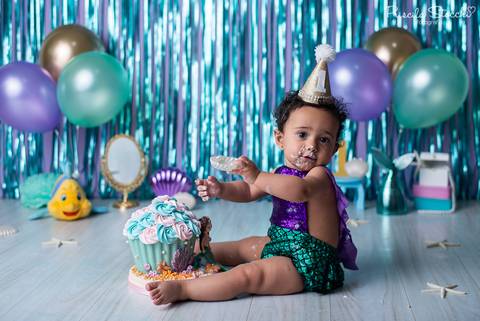 Smash the Cake Pequena Sereia São Paulo'