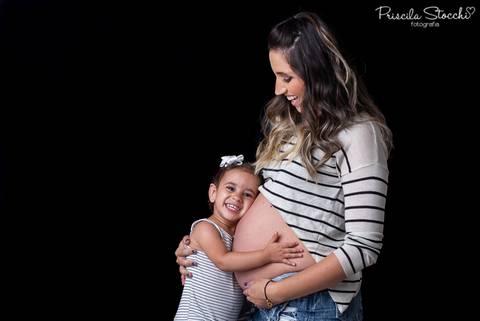Ensaio Gestação Estúdio São Paulo Zona Sul'