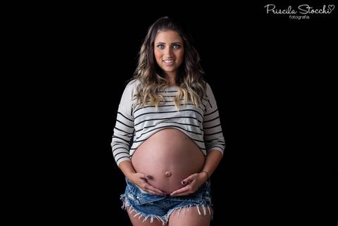 Ensaio Gestação Estúdio São Paulo Zona Sul'