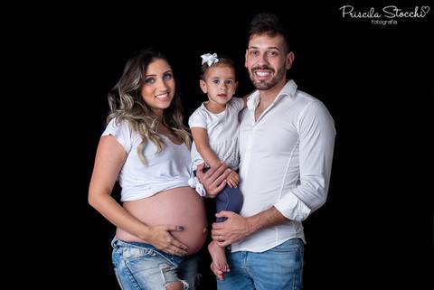 Ensaio Gestação Estúdio São Paulo Zona Sul'