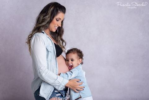 Ensaio Gestante Estúdio São Paulo SP'