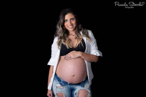 Ensaio Gestante Estúdio São Paulo'