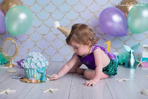 Ensaio 1 ano Sereia São Paulo SP Zona Sul'