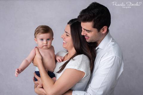 Ensaio Fotográfico Família Bebê 6 meses São Paulo SP '