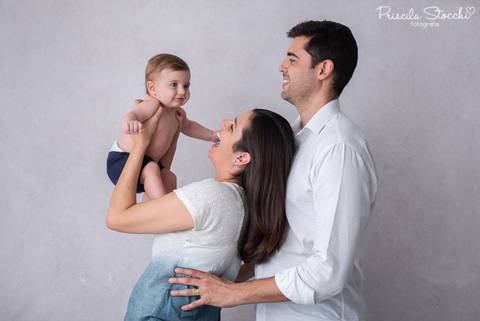 Ensaio Fotográfico Família Bebê 6 meses São Paulo SP '