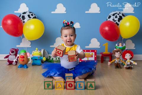 Ensaio 1 ano Toy Story '
