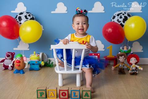 Ensaio 1 ano Toy Story '