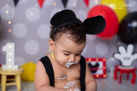 Ensaio 1 ano Mickey São Paulo Zona Sul'