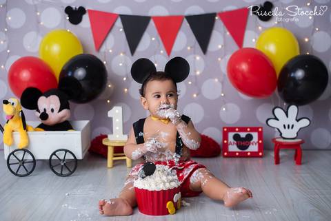Ensaio 1 ano Mickey São Paulo Zona Sul'