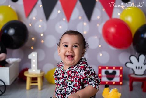 Smash the Cake Mickey'