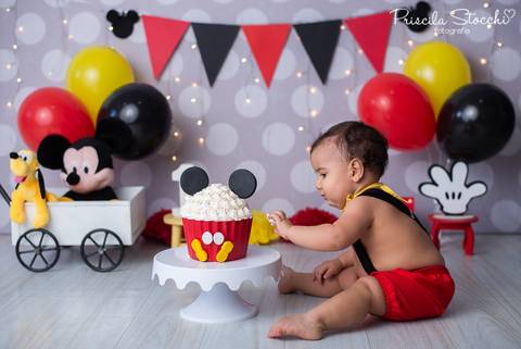 Smash the Cake Mickey'
