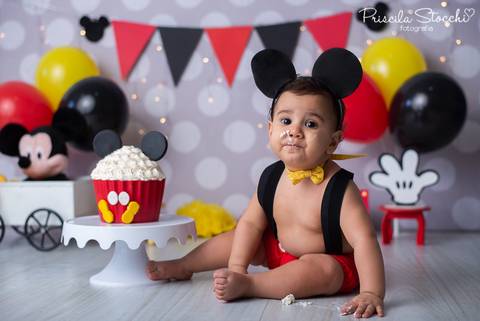 Smash the Cake Mickey São Paulo'