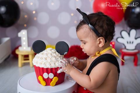 Smash the Cake Mickey São Paulo'