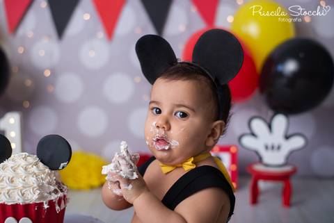 Smash the Cake Mickey São Paulo'