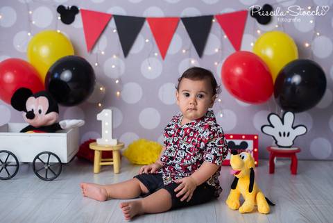 Smash the Cake Mickey'