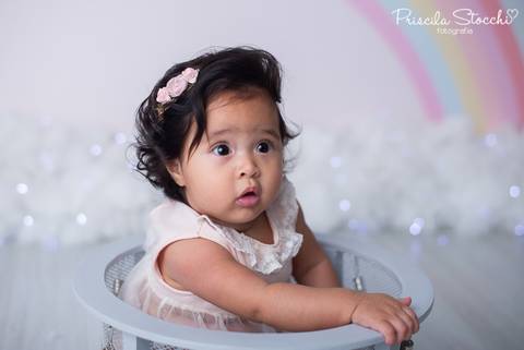 Ensaio Fotográfico Bebê 6 meses SP'