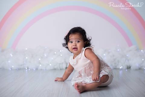 Ensaio Fotográfico Bebê 6 meses SP'