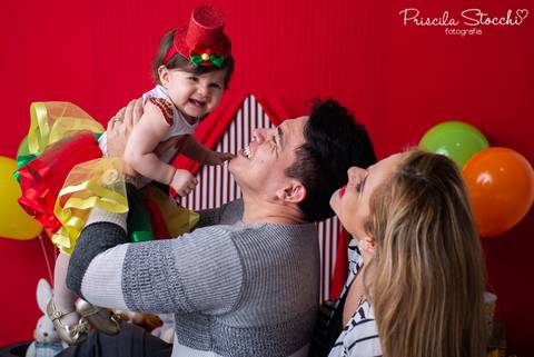 Ensaio Bebê Menina 1 ano Circo SP Zona Sul'