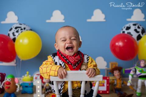 Ensaio 1 ano Toy Story São Paulo'