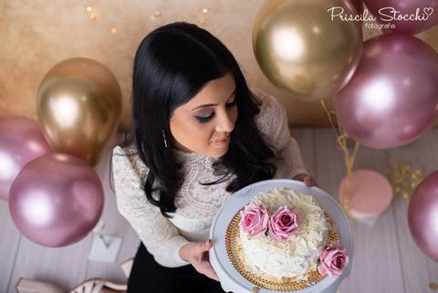 Ensaio Pessoal de Aniversário Smash the Cake Adulto 30 anos São Paulo'