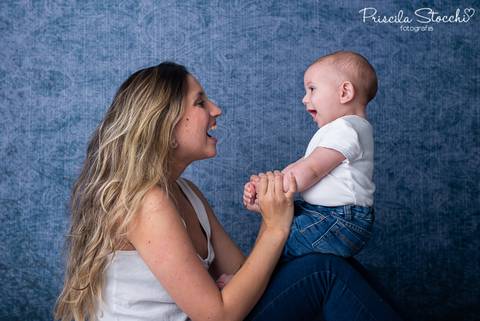 Ensaio Fotográfico Bebê 6 meses mãe e filho SP Zona Sul'