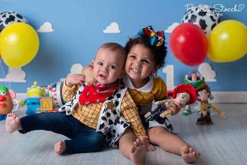 Ensaio 1 ano Toy Story São Paulo'