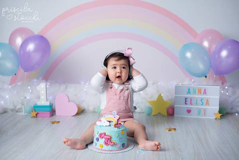 Smash the Cake Arco Íris SP'