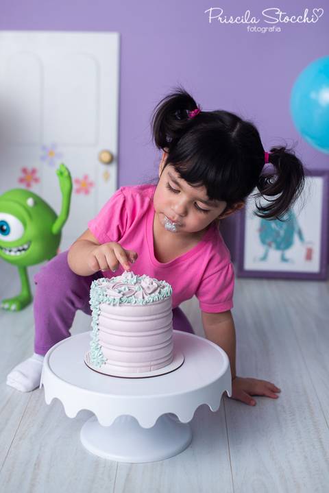 Smash the Cake 2 anos Boo Monstros SA SP '