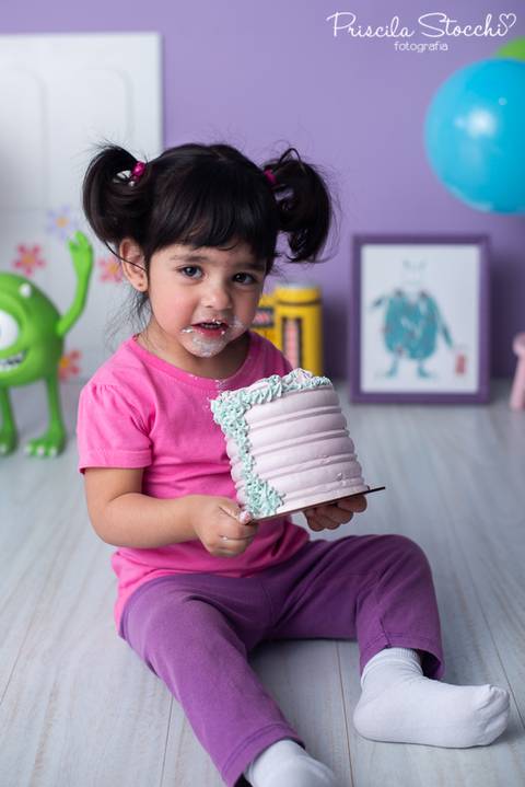 Smash the Cake 2 anos Boo Monstros SA SP '