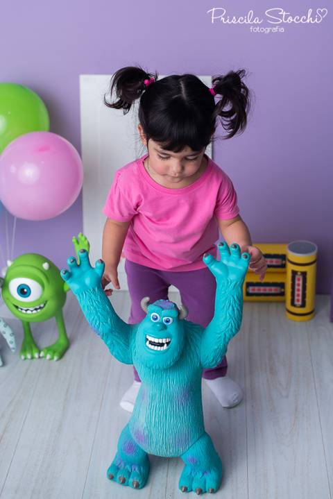 Ensaio 2 anos Boo Monstros SA São Paulo'