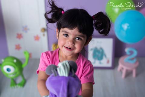 Ensaio 2 anos Boo Monstros SA São Paulo'