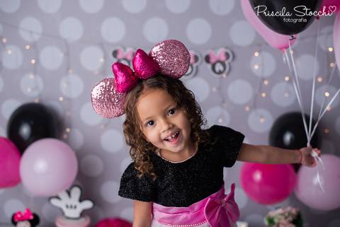 Smash the Cake Minnie Rosa São Paulo'